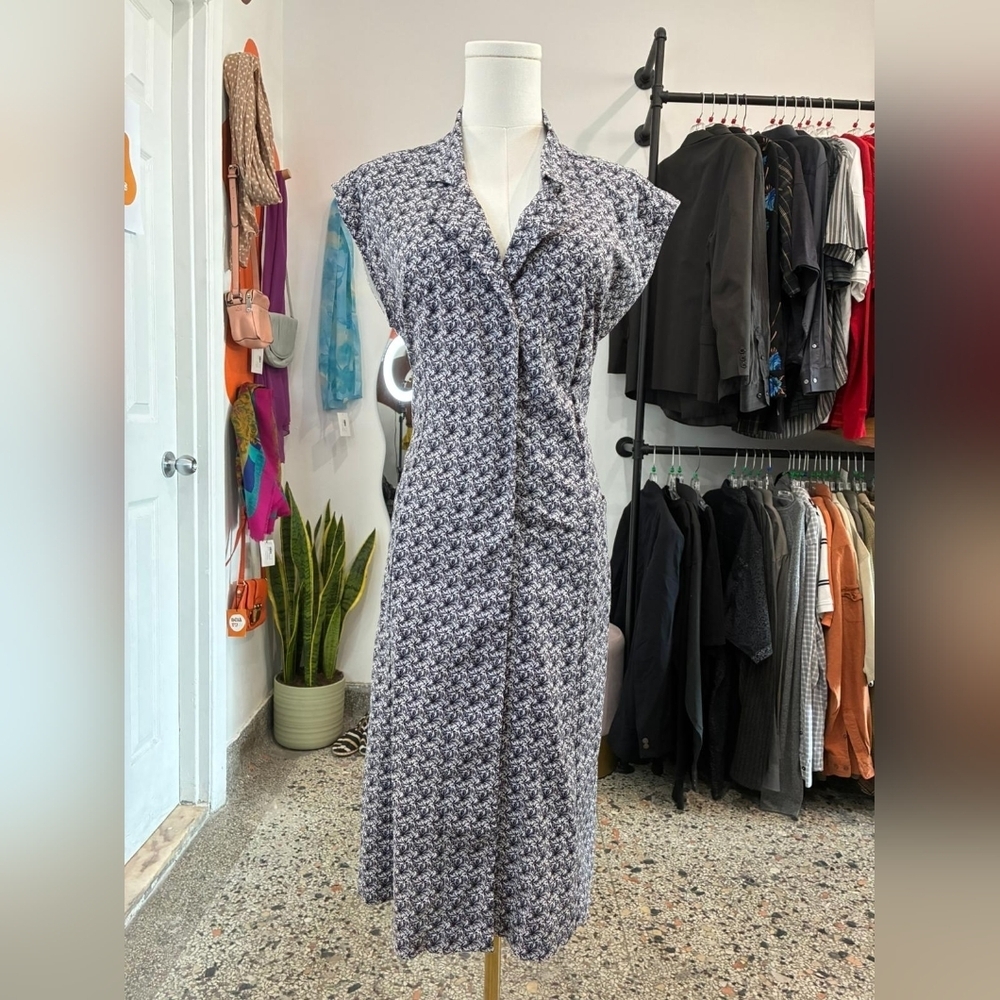 Marigold Elegant Local Designer Patterned Dress